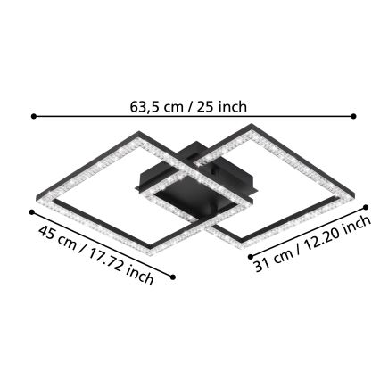 Eglo - LED Stropné svietidlo LED/21W/230V