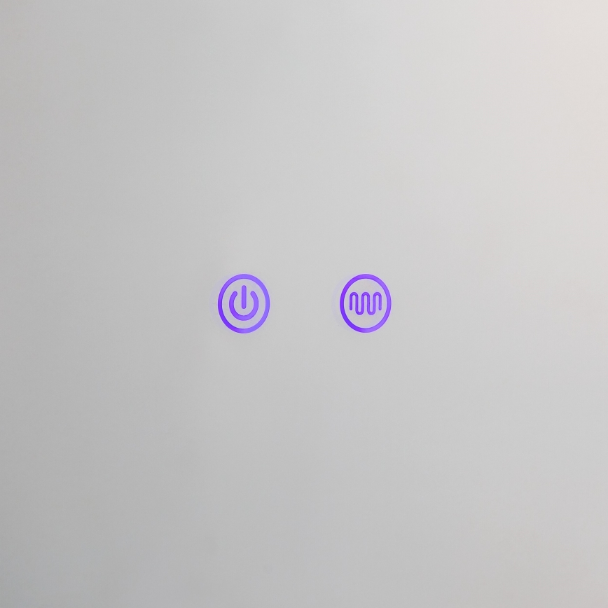 Eglo - LED Kúpeľňové vyhrievané nástenné zrkadlo s podsvietením LED/28W/230V IP44