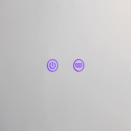 Eglo - LED Kúpeľňové vyhrievané nástenné zrkadlo s podsvietením LED/24W/230V IP44
