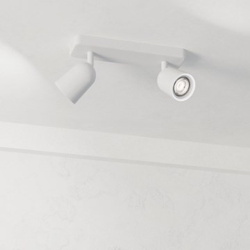 Eglo - Bodové svietidlo 2xGU10/10W/230V biela