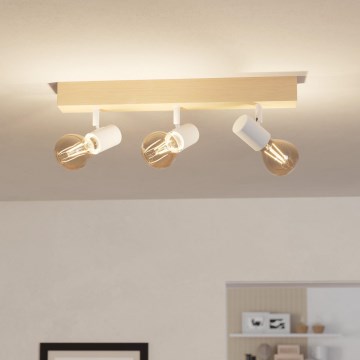Eglo - Bodové svietidlo TOWNSHEND 3xE27/60W/230V - FSC certifikované