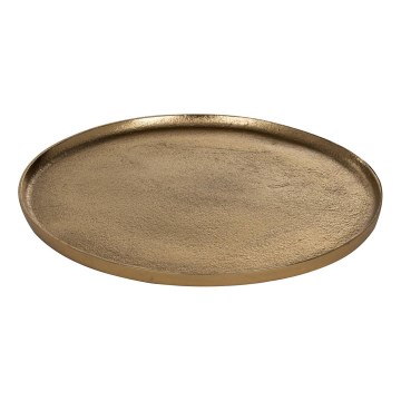 Eglo - Dekoračný podnos pr. 30 cm zlatá