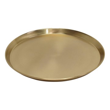 Eglo - Dekoračný podnos pr. 33 cm zlatá