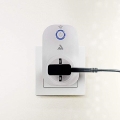 Eglo - Inteligentná zásuvka Connect plug PLUS 2300W SCHUKO Bluetooth