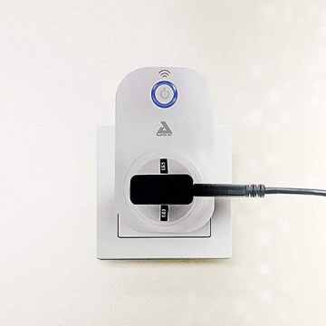 Eglo - Inteligentná zásuvka Connect plug PLUS 2300W SCHUKO Bluetooth