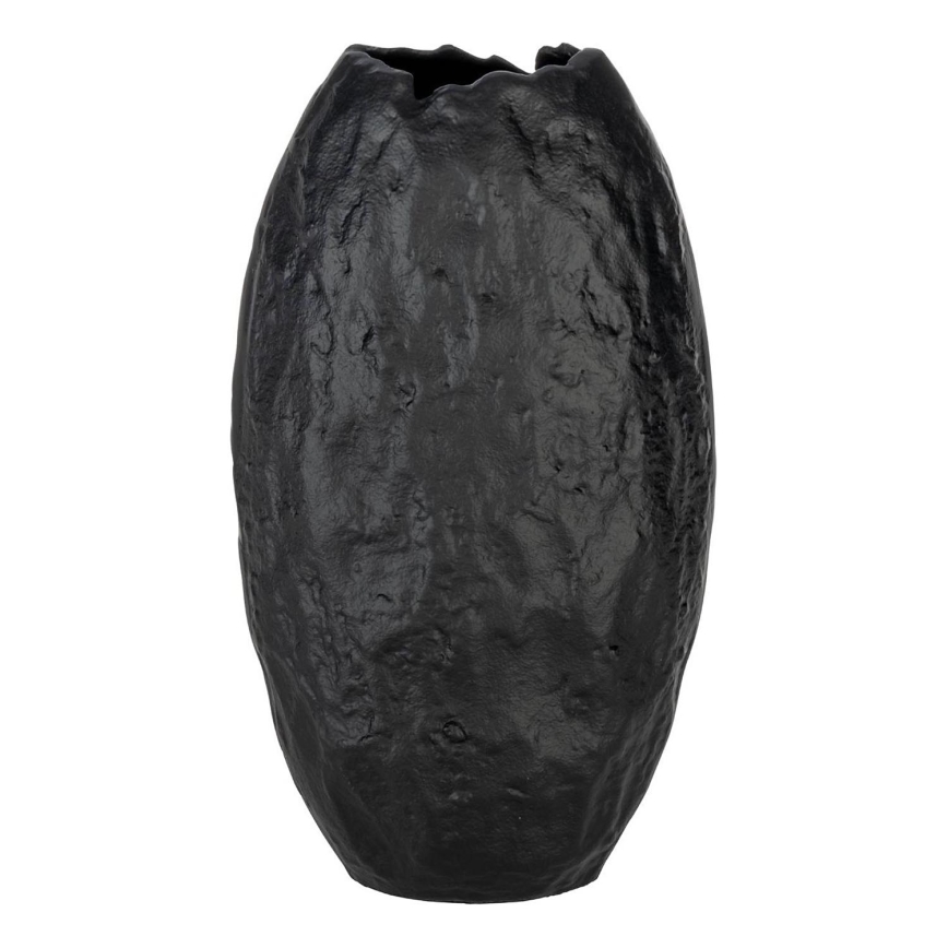 Eglo - Kovová váza 31x16,5 cm čierna
