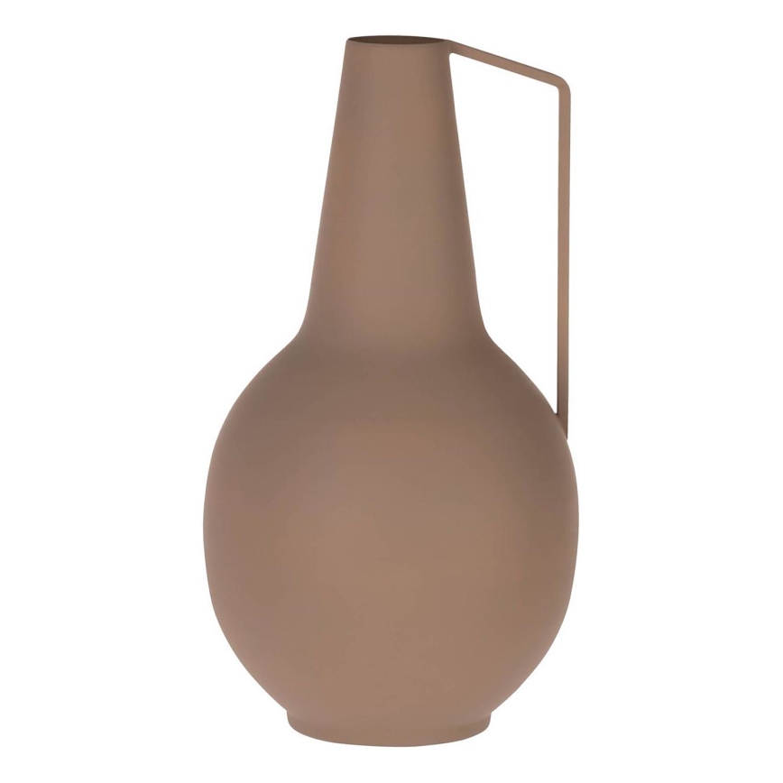Eglo - Kovová váza 39x21 cm hnedá
