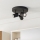 Eglo - Kúpeľňové bodové svietidlo 3xGU10/5W/230V pr. 25 cm IP44 čierna