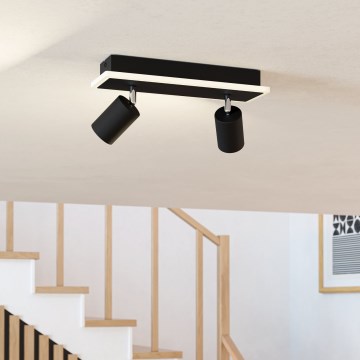 Eglo - LED bodové svietidlo LED/12W/230V čierne