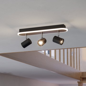 Eglo - LED bodové svietidlo LED/20W/230V hnedá/čierna