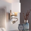 Eglo - LED flexibilné svietidlo 1xE27/40W/230V + LED/3,8W biela
