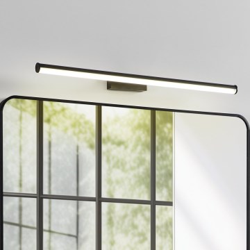 Eglo - LED kúpeľňové osvetlenie zrkadla LED/14W/230V 78 cm IP44 čierne