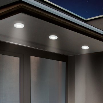 Eglo - LED Kúpeľňové podhľadové svietidlo 1xGU10/5W/230V IP65