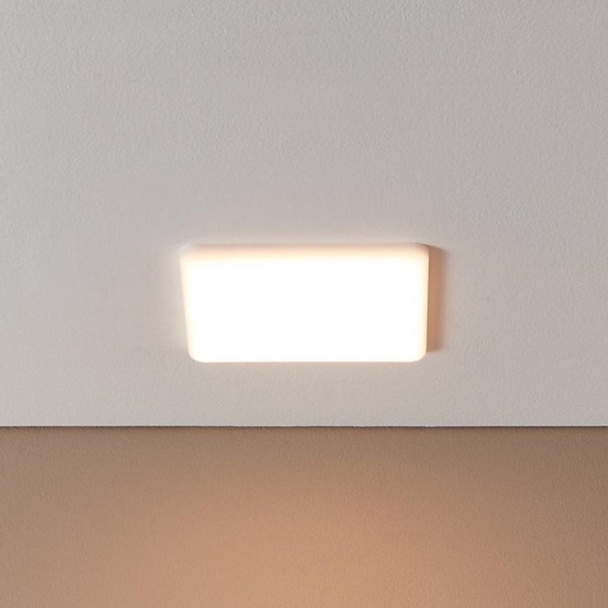 Eglo - LED Kúpeľňové stropné svietidlo LED/11,5W/230V 15,5x15,5 cm IP65