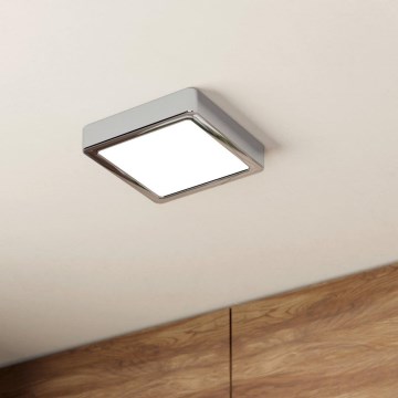 Eglo - LED kúpeľňové stropné svietidlo LED/11W/230V IP44 lesklý chróm 16x16 cm