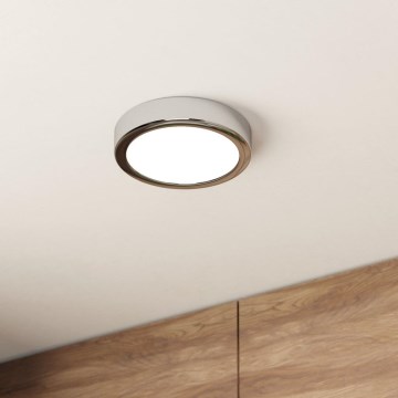 Eglo - LED Kúpeľňové stropné svietidlo LED/11W/230V IP44 lesklý chróm