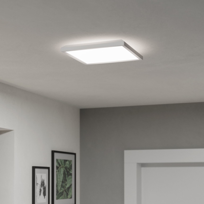 Eglo - LED Kúpeľňové stropné svietidlo LED/13,4W/230V 2700/4000/6500K 29x29 cm IP44 biela