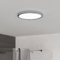 Eglo - LED kúpeľňové stropné svietidlo LED/14,2W/230V 2700/4000/6500K pr. 27,8 cm IP44 lesklý chróm
