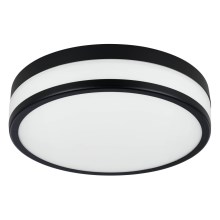 Eglo - LED Kúpeľňové stropné svietidlo LED/17,1W/230V IP44 čierna