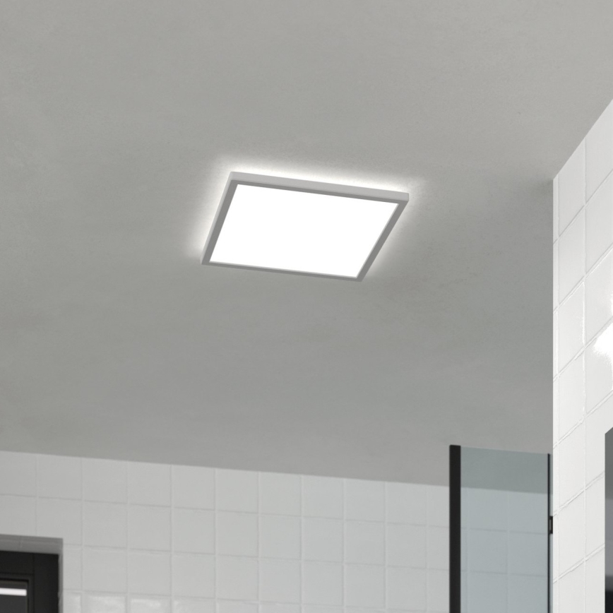 Eglo - LED Kúpeľňové stropné svietidlo LED/17,6W/230V 2700K/4000K/6500K 39x39 cm IP44 biela