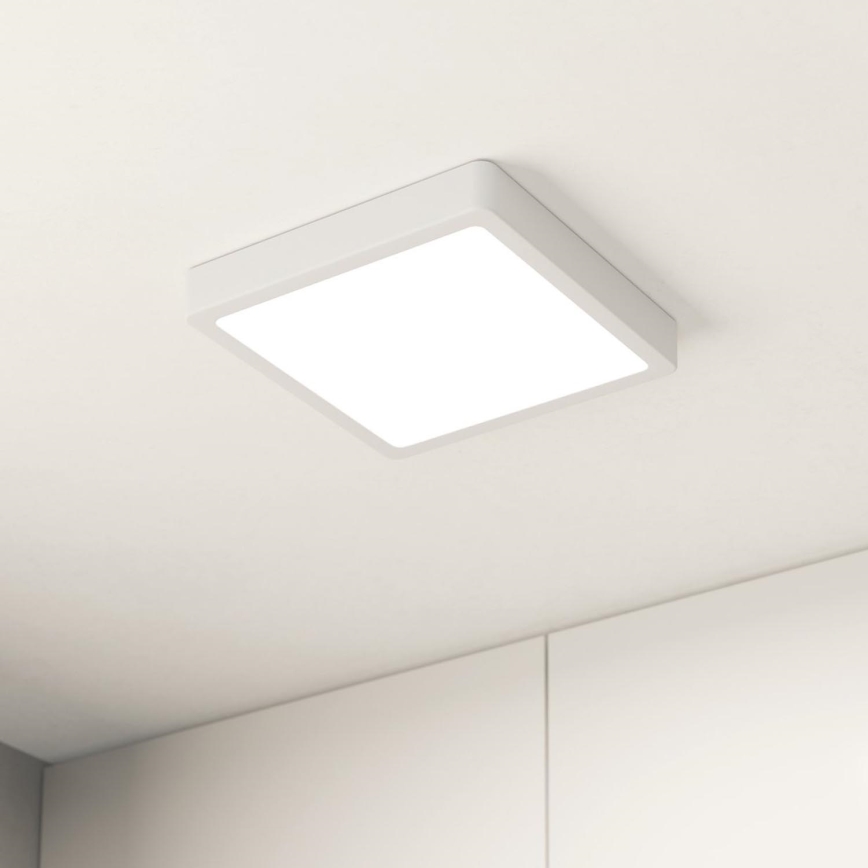 Eglo - LED kúpeľňové stropné svietidlo LED/17W/230V IP44 biele 21x21 cm