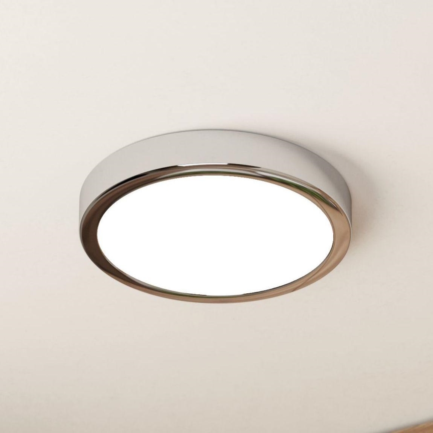 Eglo - LED Kúpeľňové stropné svietidlo LED/17W/230V IP44 lesklý chróm