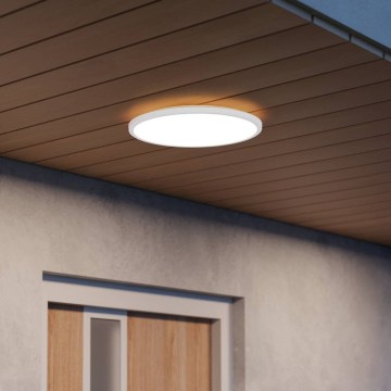 Eglo - LED kúpeľňové stropné svietidlo LED/20,2W/230V pr. 39 cm IP54 čierna