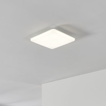 Eglo - LED Kúpeľňové stropné svietidlo LED/20W/230V 2700/4000/6500K 31x31 cm IP54 biela