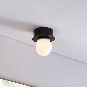 Eglo - LED Kúpeľňové stropné svietidlo LED/3,3W/230V IP44 čierna