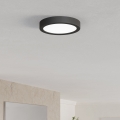 Eglo - LED kúpeľňové stropné svietidlo LED/7,5W/230V priemer 16,6 cm IP44 čierna
