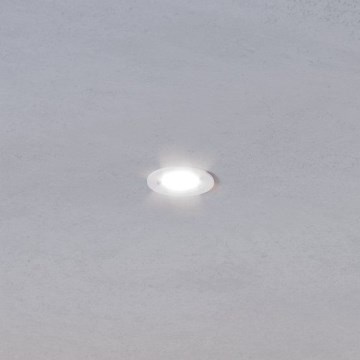 Eglo - LED kúpeľňové zapustené bodové svietidlo 1xGU10/4,5W/230V IP44 biela