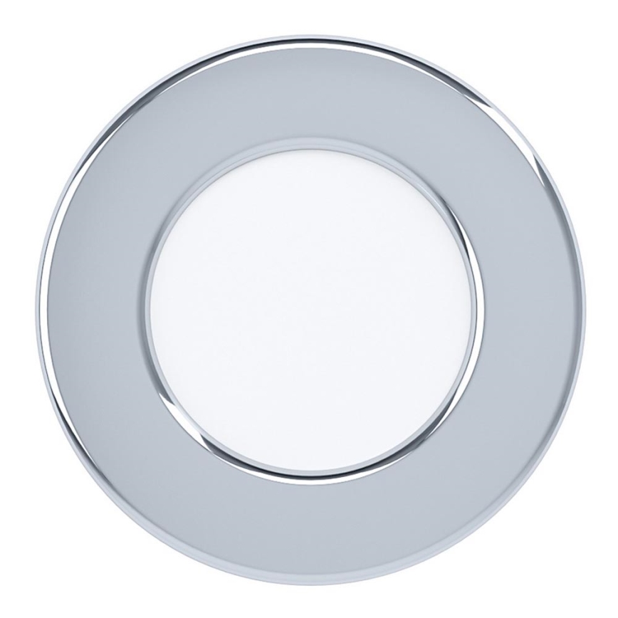 Eglo - LED Kúpeľňové zapustené svietidlo LED/2,7W/230V IP44 pr. 8,6 cm