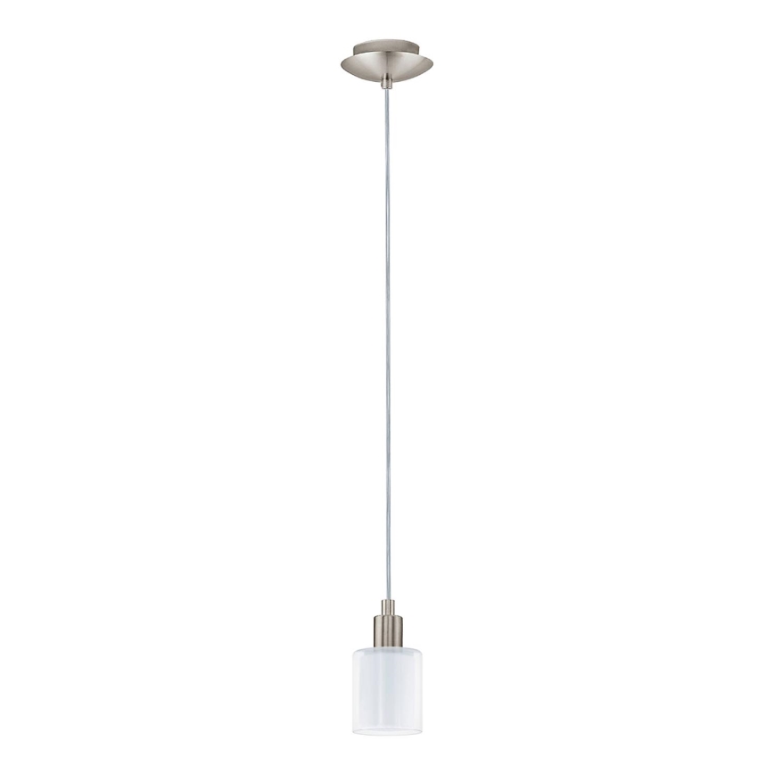 Eglo - LED Luster na lanku MY CHOICE 1xE14/4W/230V  matný chróm/biela