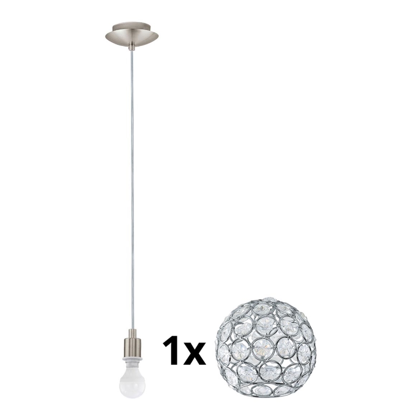 Eglo - LED Luster na lanku MY CHOICE 1xE14/4W/230V  matný chróm