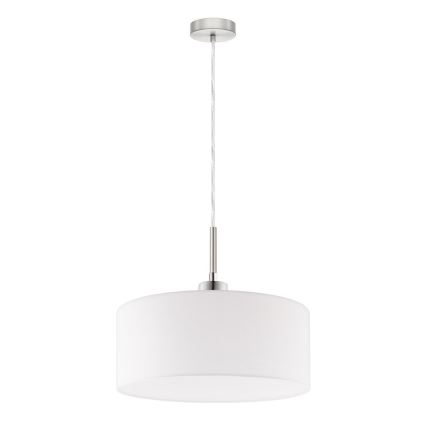 Eglo - LED Luster na lanku TUNJA 1xE27/60W/230V biela