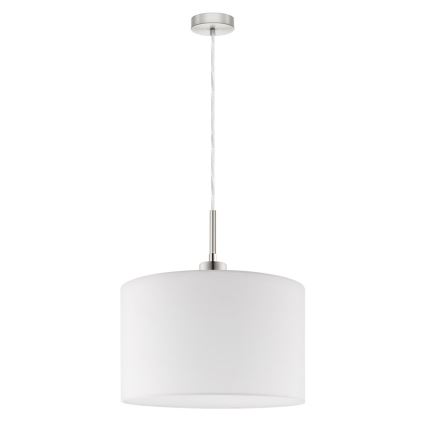 Eglo - LED Luster na lanku TUNJA 1xE27/60W/230V biela