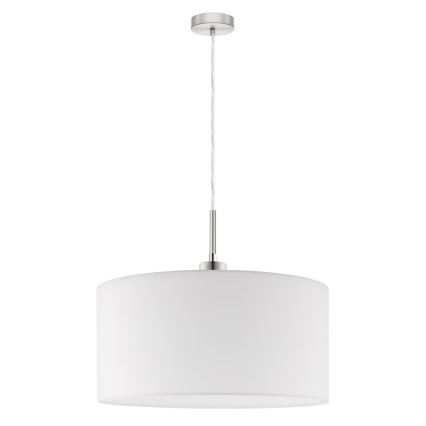 Eglo - LED Luster na lanku TUNJA 1xE27/60W/230V biela