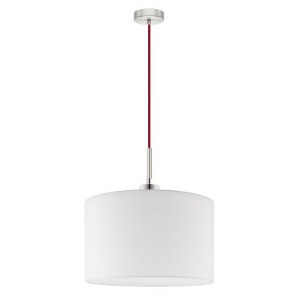 Eglo - LED  Luster na lanku TUNJA 1xE27/60W/230V biela