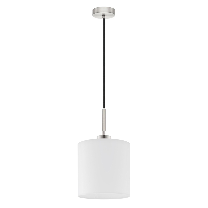 Eglo - LED  Luster na lanku TUNJA 1xE27/60W/230V biela