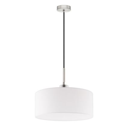 Eglo - LED  Luster na lanku TUNJA 1xE27/60W/230V biela