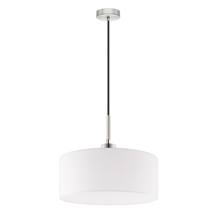Eglo - LED  Luster na lanku TUNJA 1xE27/60W/230V biela