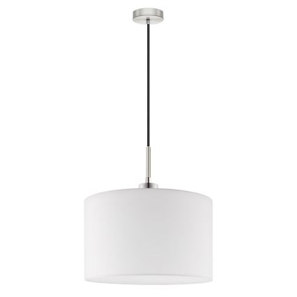 Eglo - LED  Luster na lanku TUNJA 1xE27/60W/230V biela