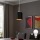 Eglo - LED Luster na lanku TUNJA 1xE27/60W/230V čierna