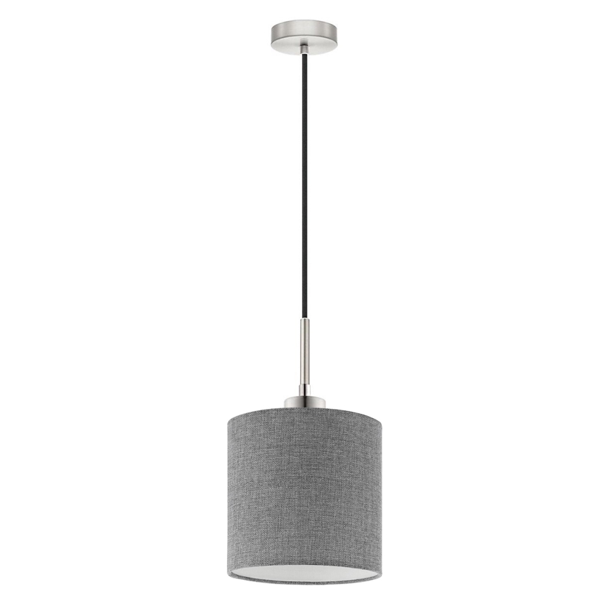 Eglo - LED  Luster na lanku TUNJA 1xE27/60W/230V šedá