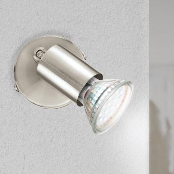 Eglo - LED Nástenné bodové svietidlo LED 1xGU10/2,8W/230V