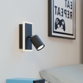 Eglo - LED nástenné bodové svietidlo LED/7W/230V čierna