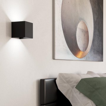 Eglo - LED Nástenné svietidlo 2xLED/1,5W/230V 3000K čierna