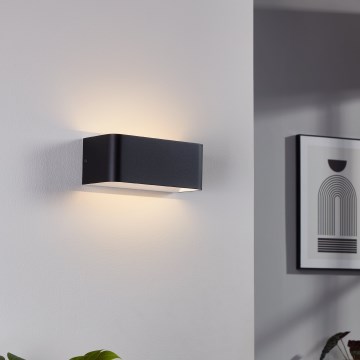 Eglo - LED Nástenné svietidlo LED/10W/230V 3000K čierna