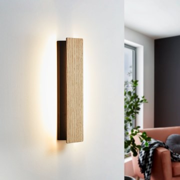 Eglo - LED Nástenné svietidlo LED/12W/230V 3000K hnedá