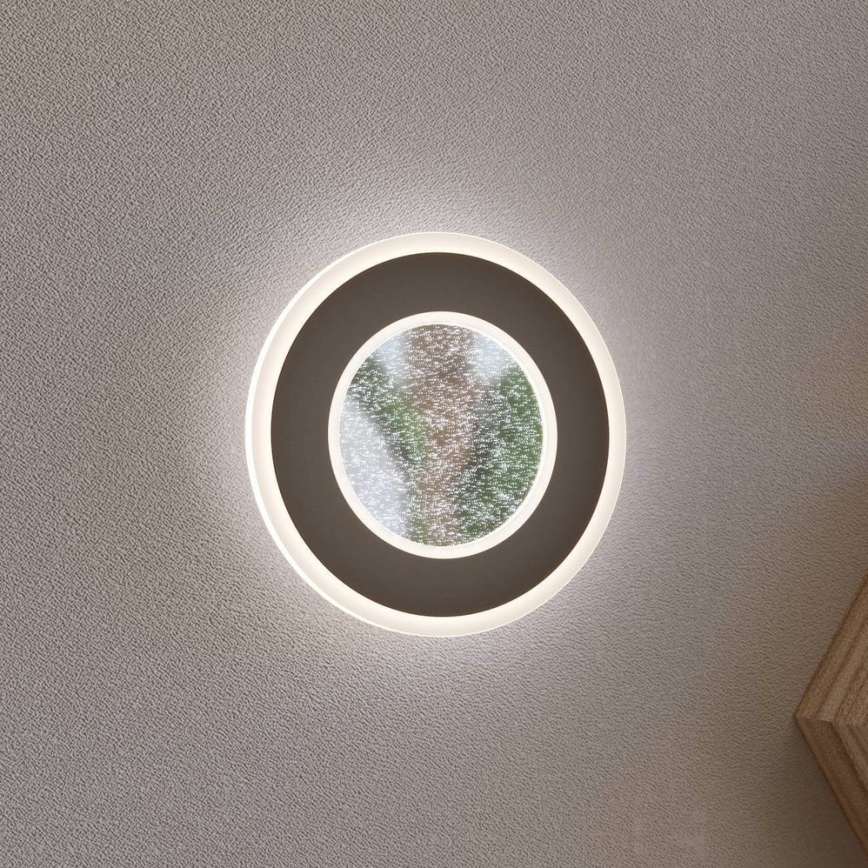 Eglo - LED Nástenné svietidlo LED/12W/230V 4000K čierna